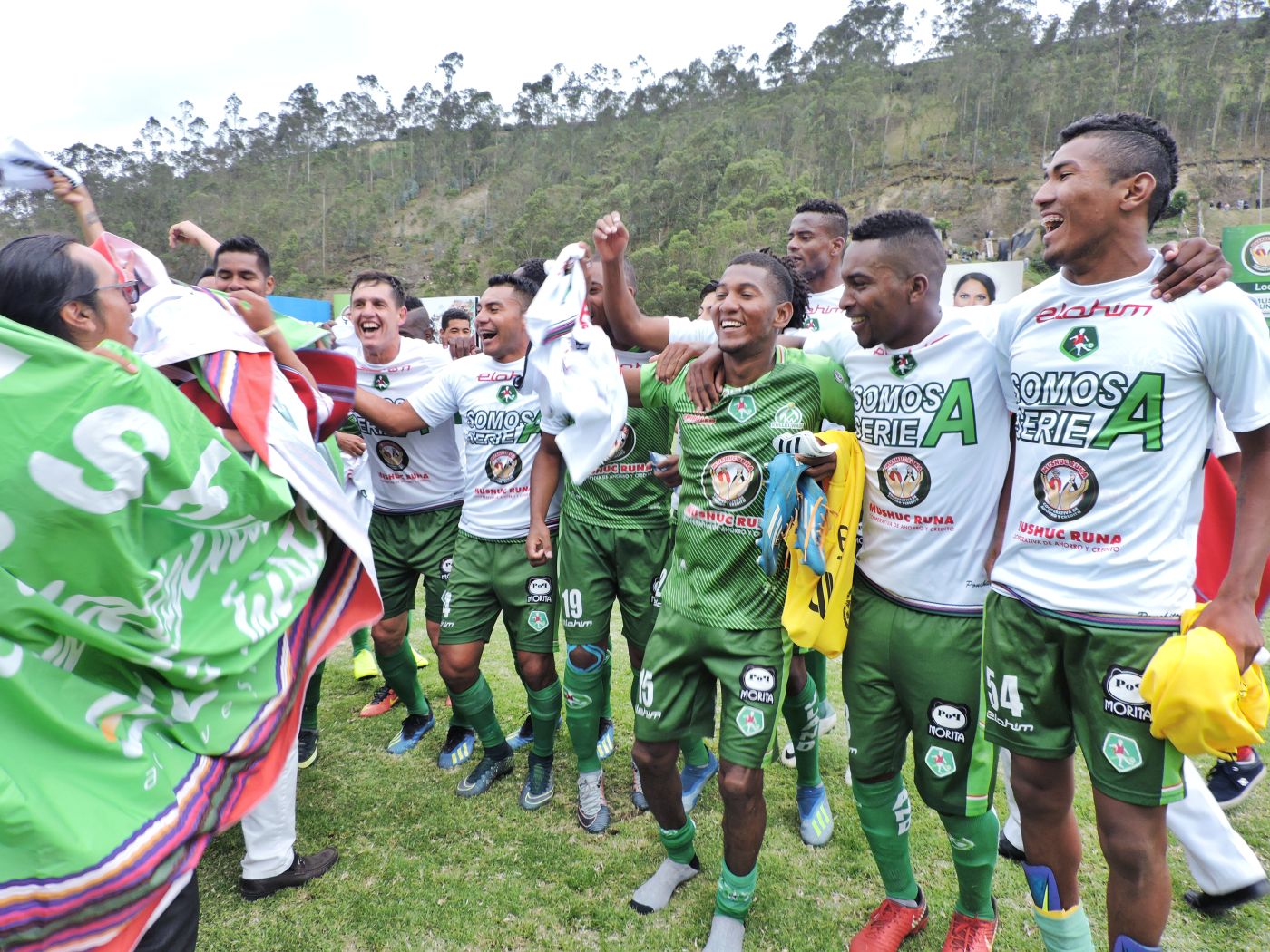 Mushuc Runa  entró por primera vez a un torneo regional: Sudamericana.