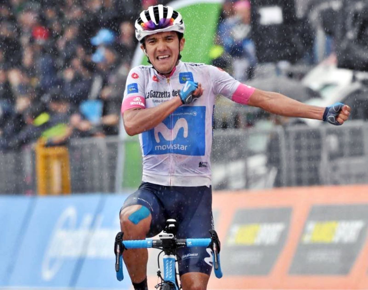 Richard Carapaz destacó en el Giro de Italia y prevé crecer durante el 2019.