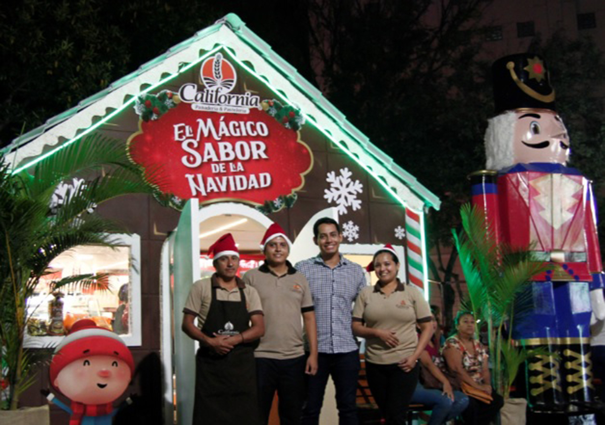 Una casita con el ‘sabor’ navideño