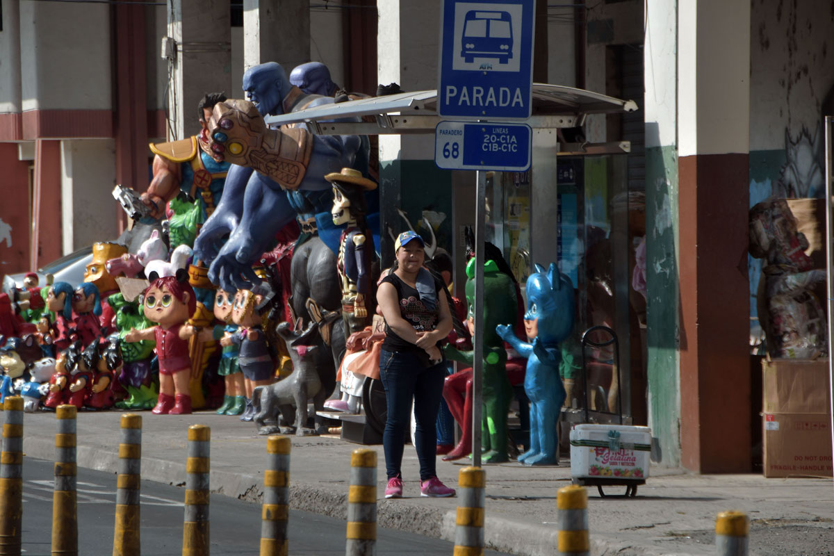 Sin buses en la 6 de Marzo por diciembre