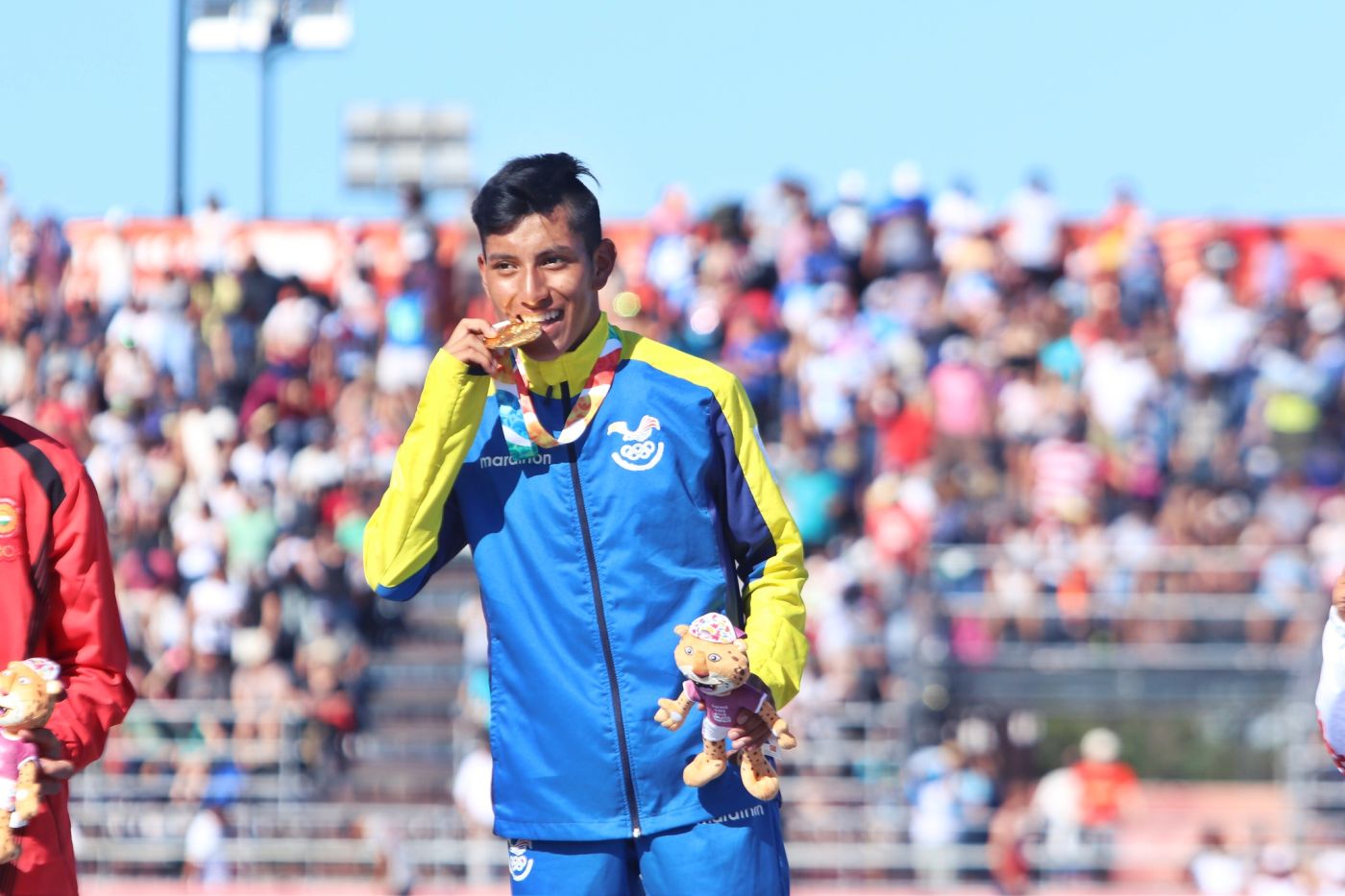 Óscar Patín es el primer marchista tricolor con oro olímpico en nivel juvenil.