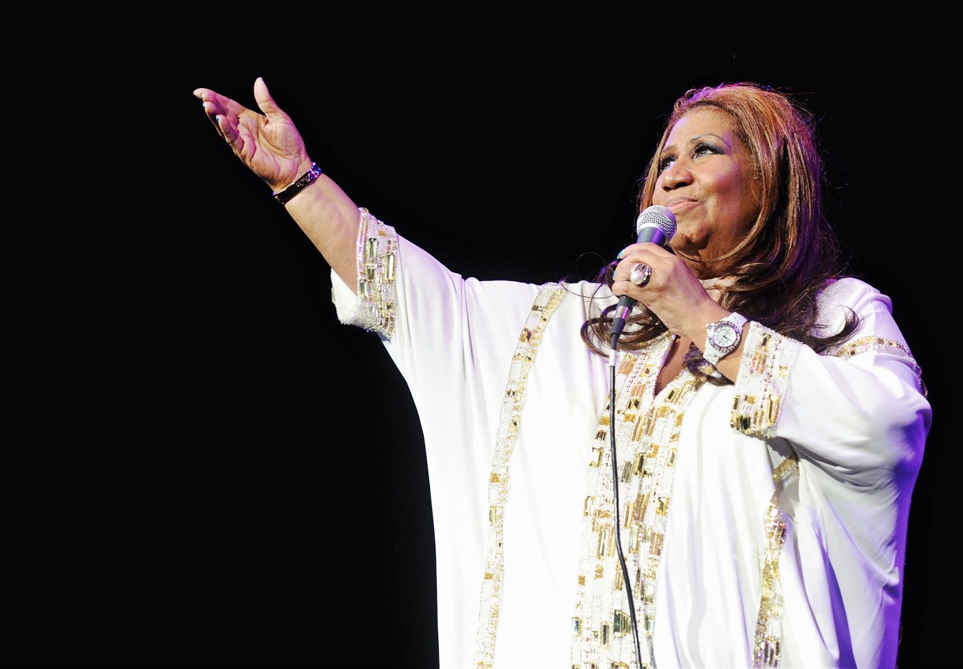Grandes estrellas en tributo a Aretha Franklin