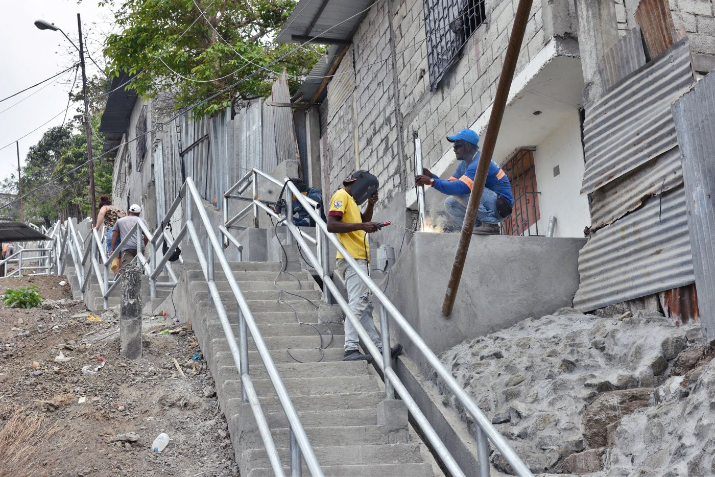 Guayaquil: En Mapasingue Este se alista escalinata